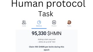 How to complete human protocol tasks amp earn 50 USD [upl. by Aisa]