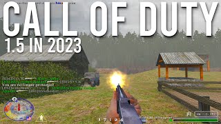 Call of Duty 1 15 Multiplayer In 2023 [upl. by Rhodes272]