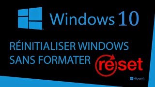 RÉINSTALLER WINDOWS SANS FORMATER [upl. by Ledoux]