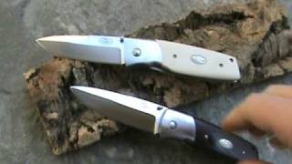 Fallkniven knives  PXL Brown Micarta knife  PXL Ivory Micarta knife  Coltelleria Collini [upl. by Rodmun329]