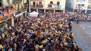 La tronada de Sant Pere 2015 amb crits dindependència [upl. by Cuhp587]