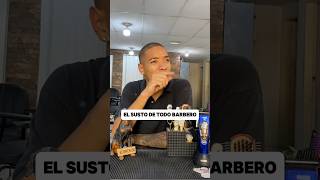 El susto de un barbero 🎃🤣 barbershop barberolatino humor [upl. by Akeim]