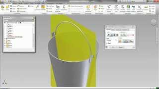 Applying Limits to a constraint AutoDesk Inventor 2012 Modified [upl. by Naelcm]