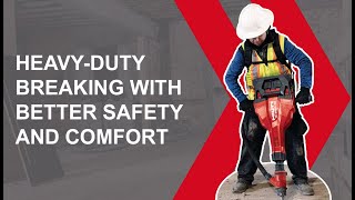 Hilti Nuron  TE 200022 Cordless Jackhammer  Heavyduty breaking with better safety amp comfort [upl. by Elayne]