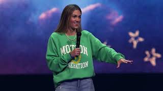 A Microphone Without Power  Sadie Robertson Huff  Motion Conference 2024 [upl. by Aihcila]