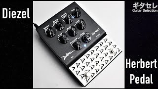 【ギタセレ・レビュー】新製品 Diezel ”Herbert Pedal”を弾いてみた！脳天直撃のサウンド！ [upl. by Domenico]