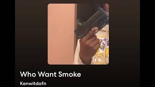 Who Want Smoke  kenwitdafn [upl. by Niamrej]