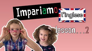 INGLESE PER BAMBINI  02  è facile [upl. by Adlog]