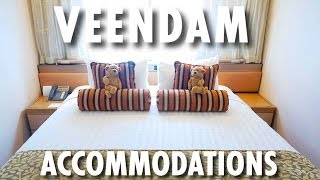 Veendam Tour amp Review Accommodations  Holland America Line  Cruise Ship Tour amp Review [upl. by Hall281]