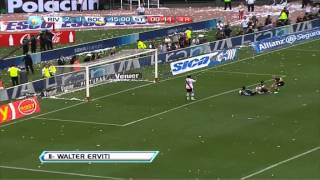 Gol de Erviti River 2 Boca 2 Torneo Inicial 2012 Fecha 12 Fútbol Para Todos [upl. by Llewxam]