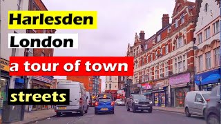 A drive through the historic Harlesden in West London [upl. by Ellenyl270]