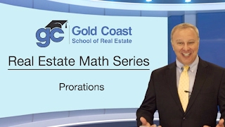 Prorations  Real Estate Math 15 of 18 [upl. by Zebapda]