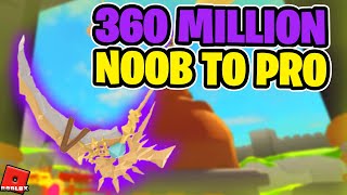 Level 360 MILLION Rebirth  Noob to Pro  Giant Simulator [upl. by Ardni]