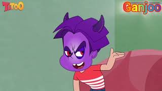 Titoo cartoon titoo ka chola batora luckey day Cartoon Titoo Part2 Ganjootv  All kids cartoon [upl. by Aretta]