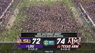 HIGHEST Scoring Game in CFB HISTORY 💯 Texas AampM vs LSU Highlights [upl. by Drarej]