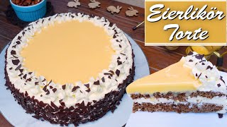 Eierlikör Torte  klassische Ostertorte [upl. by Norse74]