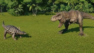 PolacanthusFully Modified VS IRex Indoraptor Trex Suchomimus and Baryonyx  JWE [upl. by Leong]