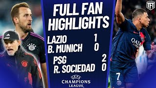 Tuchel OUT SHOCKING Lazio 10 Bayern Munich Highlights Mbappe GOAL PSG 20 Real Sociedad [upl. by Tenneb]