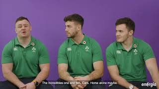 Get to Jacob Stockdale Dave Kilcoyne and Caelan Doris  IRFU Questions Part 2 [upl. by Shimberg]