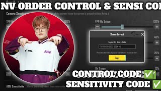 2024 NV ORDER SENSITIVITY CODE  NV ORDER CONTROL CODE  nvorder 5 FINGER LAYOUT CONTROL ZONE [upl. by Heer]