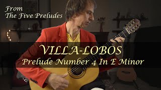 Villa Lobos Prelude 4 [upl. by Geirk21]