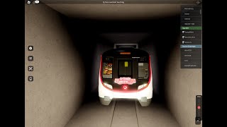 roblox Tseung Kwan O Line q train first passenger run [upl. by Farmer]