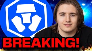 CRYPTOCOM BREAKING NEWS CRO COIN PRICE PREDICTION [upl. by Mensch]