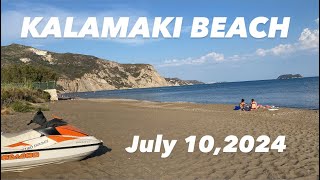 Kalamaki Beach Zante island July 102024  beach time [upl. by Efeek742]