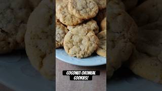 The BEST Coconut Oatmeal Cookies [upl. by Letnom]