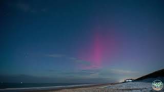 Poollicht Egmond aan Zee 01122023 timelapse [upl. by Shirlie]