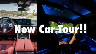 I BOUGHT A NEW CAR   2024 BMX X6 60i  new car tour [upl. by Justicz]