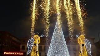 Encendido de luces de Torrejón de Ardoz en la Plaza Mayor 2023 [upl. by Winifield]