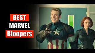 BEST MARVEL BLOOPERS amp OUTTAKES [upl. by Ellemac]