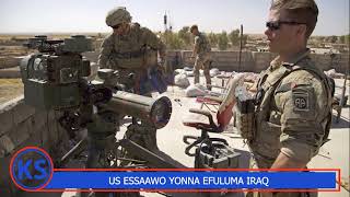 Kiikino Ekiddusa America Mu Iraq Nga Telaba Mu Maaso Na Mabega [upl. by Ronoc]