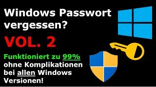 Windows Passwort vergessen Vol 2  Andere Methode 🔥 [upl. by Leiso33]