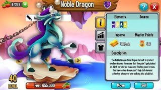 Dragon city  Noble Dragon Review New Legendary Dragon [upl. by Assilav]