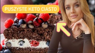 Puszyste KETO ciasto z owocami • BABNAKETO [upl. by Alik]