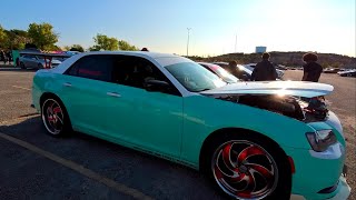 Chrysler 300 with Custom wing and exhaust [upl. by Llerrud]