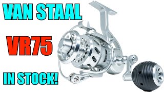 Van Staal VR75 Spinning Reel Review  JampH Tackle [upl. by Nylsej485]