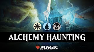 ☀️💧💀 ALCHEMY  Esper Hallowed Haunting Control Deck  Ranked MTG Arena [upl. by Tihor]