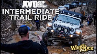 AVO Intermediate Trail Ride at Windrock Park [upl. by Itnahs]