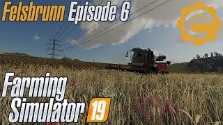 Lets Play Farming Simulator 19  Felsbrunn 6  Canola harvest new field [upl. by Fachini]