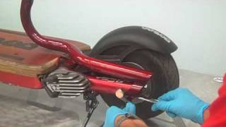 Installing the Seat and Basket Kit on the ESR750 GoPed model [upl. by Corson379]