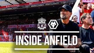 Inside Anfield Amazing atmosphere amp unseen footage as Klopp says goodbye  Liverpool 20 Wolves [upl. by Siraj]