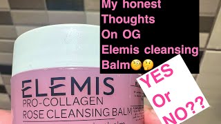 I’ve used Elemis pro collagen cleansing balm for 3 monthsMy thoughts on this Elemis cleanser [upl. by Jairia]