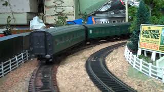 Schools Class Loco with SR Maunsell Coaches [upl. by Novihs659]