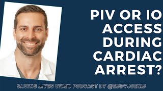 Peripheral Intravenous IV vs Intraosseous IO Access in Cardiac Arrest shorts [upl. by Sladen94]