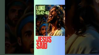 The Repentant Thief Luke 234243 bible verse Luke Jesus Repentance [upl. by Reace175]