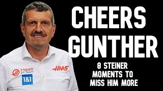 Cheers Gunther 8 Steiner moments to miss him more [upl. by Inamik]