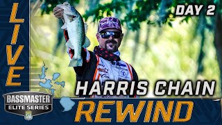 2024 Bassmaster Elite Series LIVE at Harris Chain — Day 2 [upl. by Acinet373]